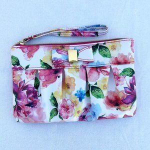 APT 9 Floral Wristlet